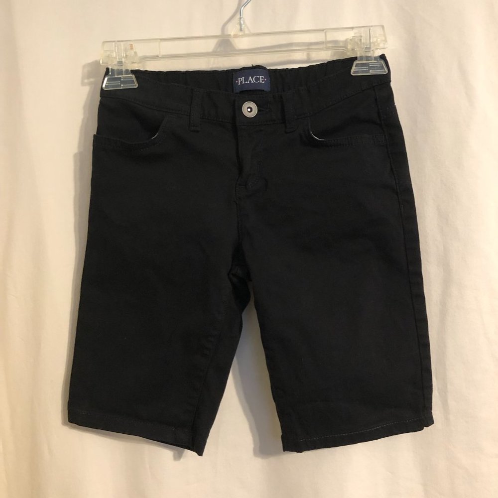 Children's Place Black Shorts Girls Size 8